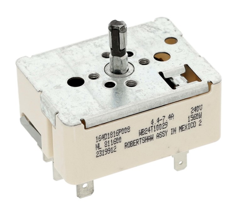 GE WB24T10026 Surface Element Switch - Genuine Replacement Part For GE Ranges