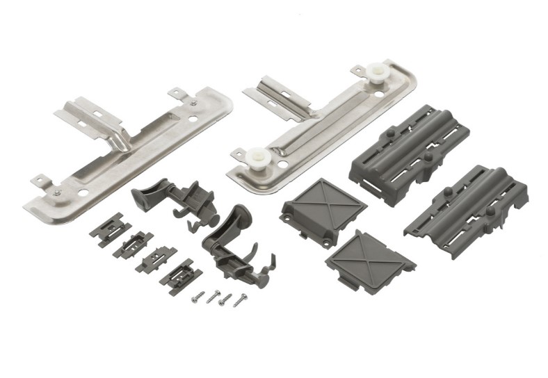 W10712395 - Whirlpool Dishwasher Upper Dishrack Adjuster Assembly, 2/Pack